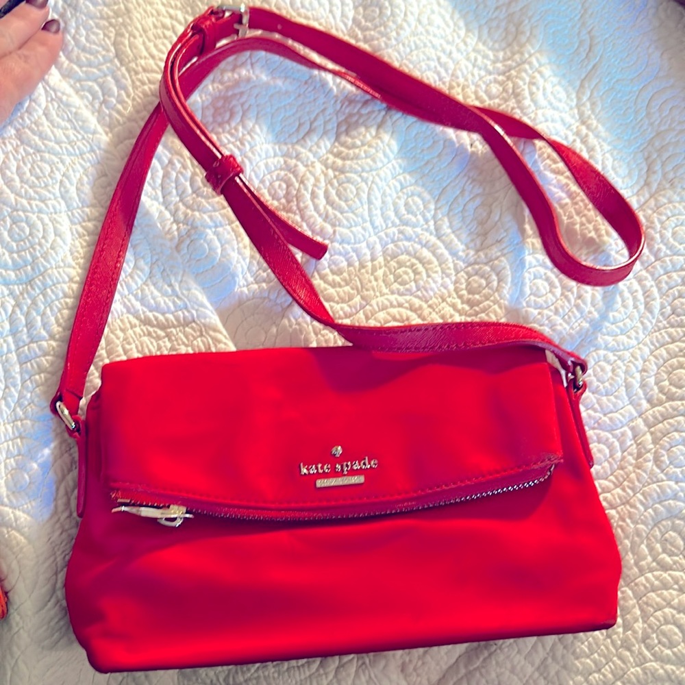 Red Kate Spade cross body